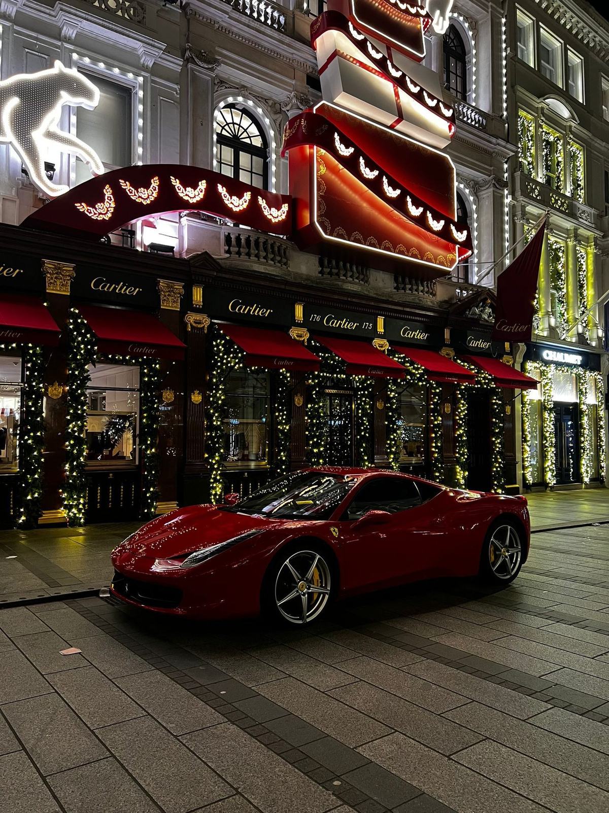 Ferrari 458 — Bedford Executive Cars